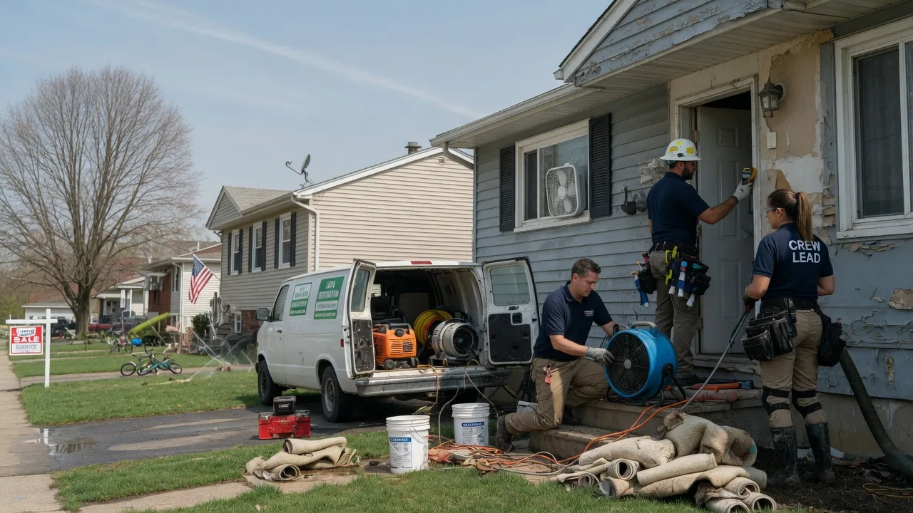 Flood Cleanup in North Monmouth, ME near me